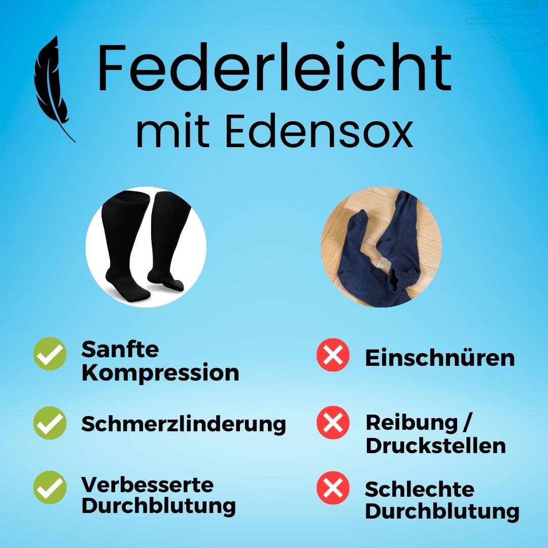 Edensox™ Dehnbare Gesundheitssocken