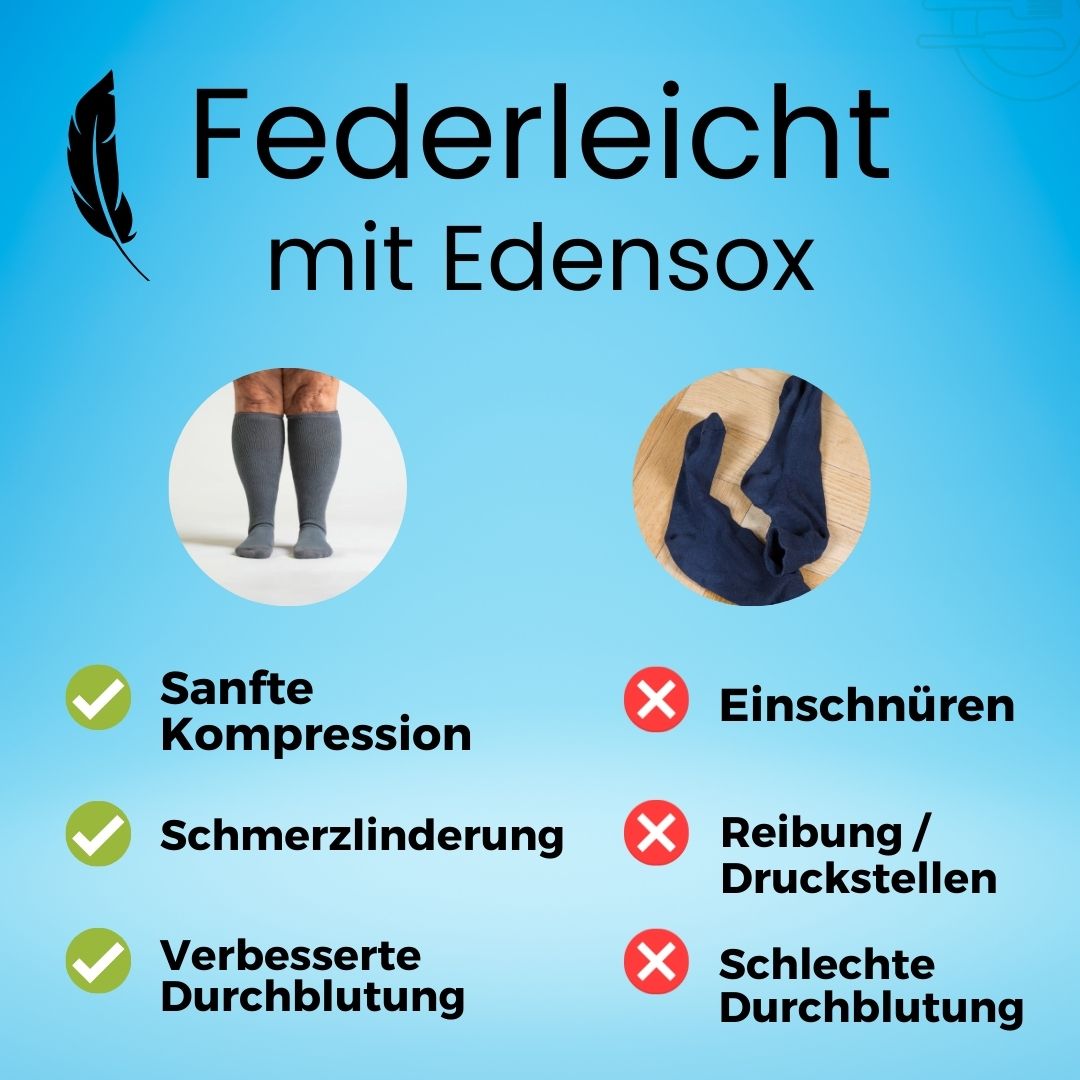 Edensox™ Dehnbare Gesundheitssocken