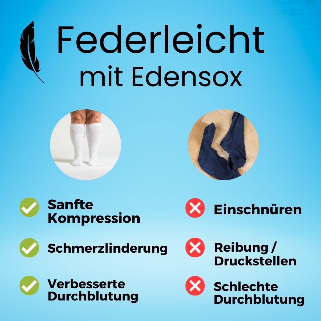 Edensox™ Dehnbare Gesundheitssocken